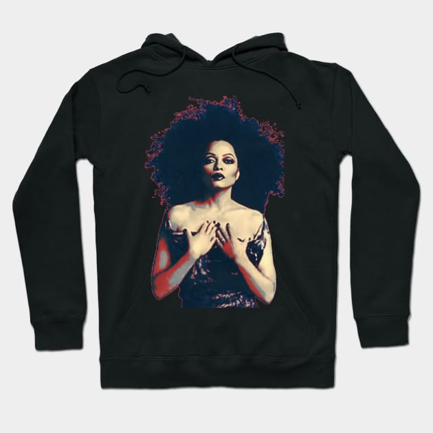 Retro diana ross dance Hoodie by MasterMind_Designer